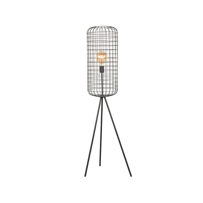 LABEL51 Vloerlamp Solido - Zwart - Metaal - One Size-Vloerlampen-LABEL51