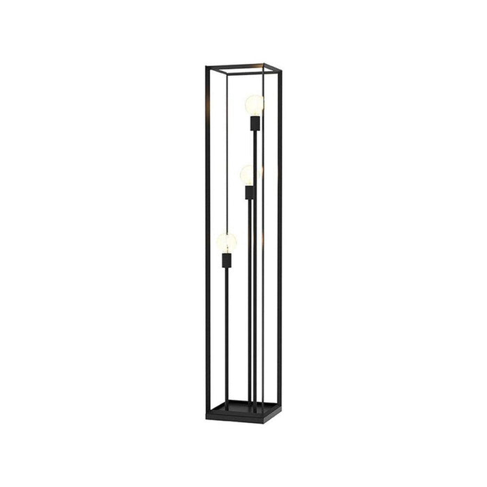 LABEL51 Vloerlamp Tetto - Zwart - Metaal - One Size-Vloerlampen-LABEL51