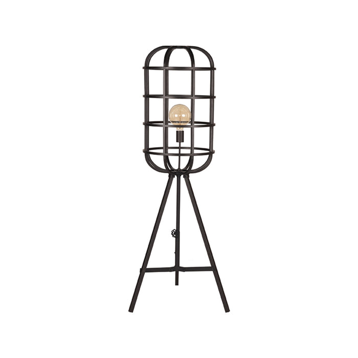 LABEL51 Vloerlamp Twine Zwart Metaal SALE 50x50x145 cm-Vloerlampen-LABEL51