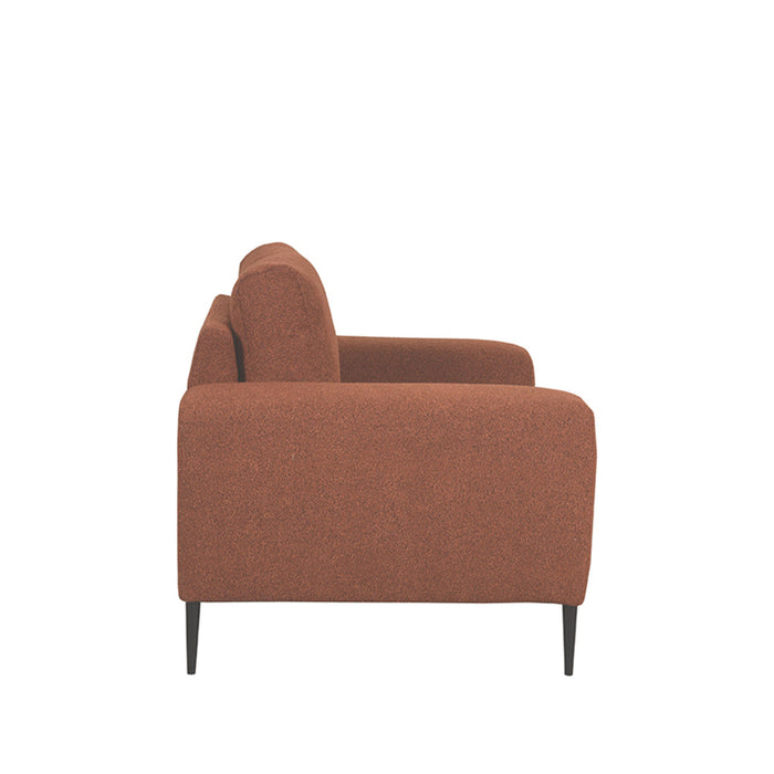 Label51 Bank Ferraro 1-Zits 112x88x85 cm Roest Boucle-1-Zitsbanken-LABEL51