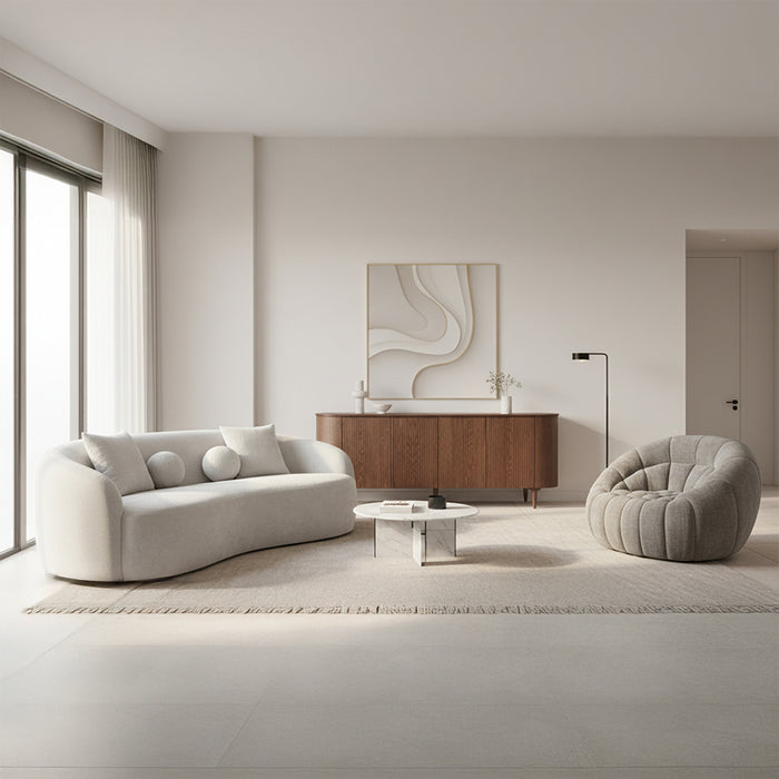 Label51 Bank Novo - Naturel - Stof - 3-Zits-Banken-LABEL51