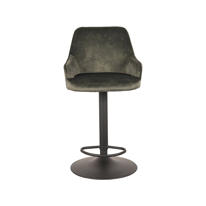 Label51 Barkruk Fender - Hunter - Velours - Gaslift-Barkrukken-LABEL51