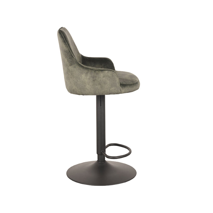 Label51 Barkruk Fender - Hunter - Velours - Gaslift-Barkrukken-LABEL51