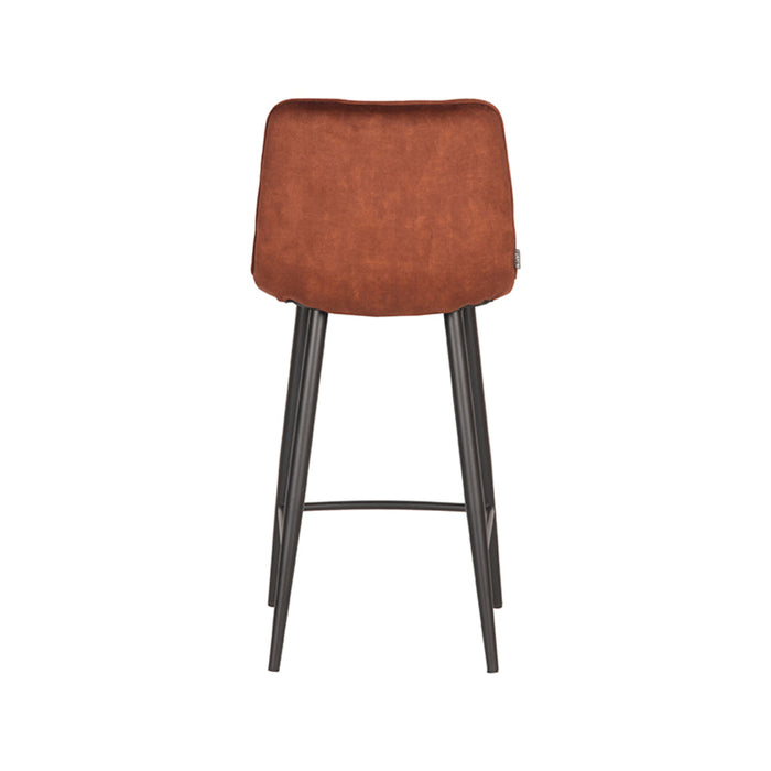 Label51 Barkruk Jelt - Rust - Velours - Zithoogte 65-Barkrukken-LABEL51