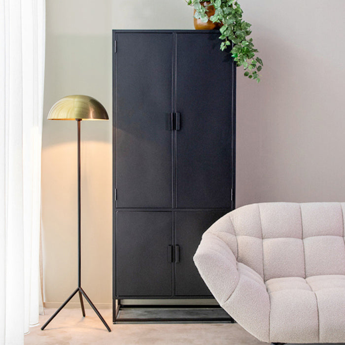 Label51 Bergkast Luff - Zwart - Metaal-Opbergkasten-LABEL51