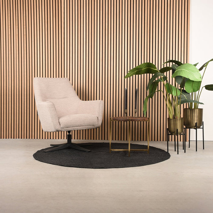 Label51 Bijzettafel Dox - Espresso - Mangohout-Bijzettafels-LABEL51