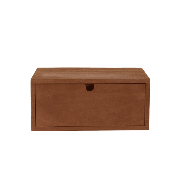 LABEL51 Bijzettafel Hover - Nature Smooth - Mangohout - 45 cm-Bijzettafels-LABEL51