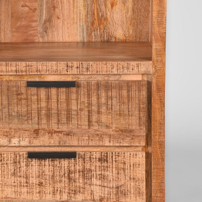 Label51 Boekkast Glasgow - Rough - Mangohout-Boekenkasten-LABEL51