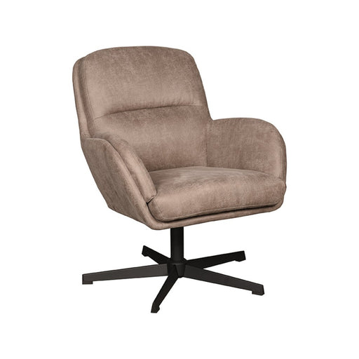 Label51 Draaifauteuil Moss Taupe 70x77x90 cm-Fauteuils-LABEL51