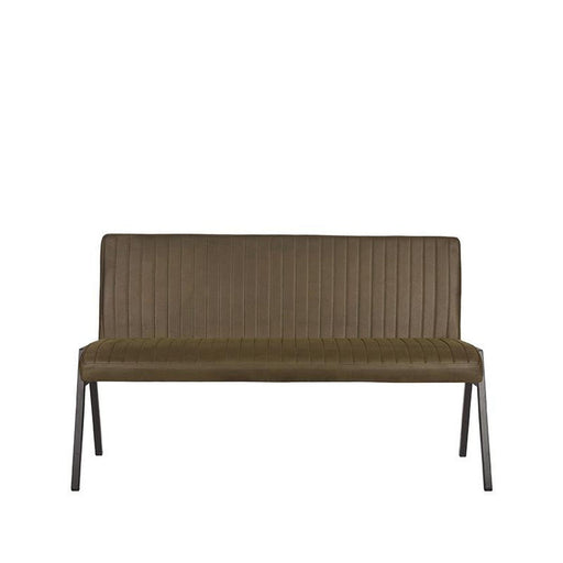 Label51 Eetkamerbank Matz - Army green - Microfiber - 145 cm-Eetkamerbanken-LABEL51