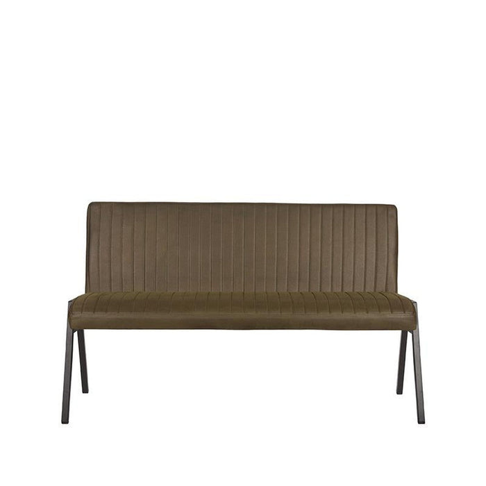 Label51 Eetkamerbank Matz - Army green - Microfiber - 145 cm-Eetkamerbanken-LABEL51