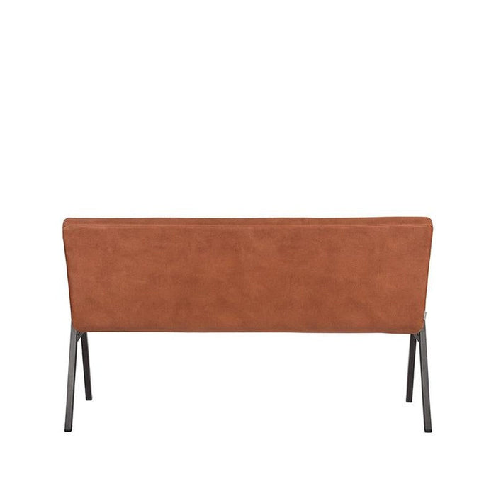 Label51 Eetkamerbank Matz - Cognac - Microfiber - 145 cm-Eetkamerbanken-LABEL51