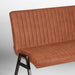 Label51 Eetkamerbank Matz - Cognac - Microfiber - 145 cm-Eetkamerbanken-LABEL51