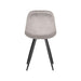 Label51 Eetkamerstoel Capri - Grijs - Fluweel-Eetkamerstoelen-LABEL51