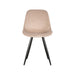 Label51 Eetkamerstoel Capri - Zand - Fluweel-Eetkamerstoelen-LABEL51