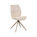 Label51 Eetkamerstoel Comfy | Taupe Metaal poten | Boucle-Eetkamerstoelen-LABEL51