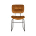 Label51 Eetkamerstoel Dez - Oker - Velours-Eetkamerstoelen-LABEL51