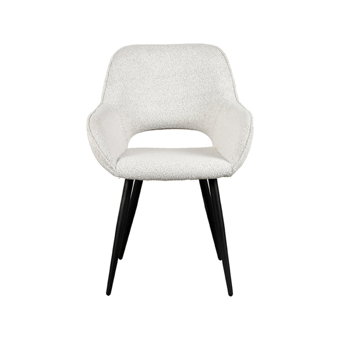 Label51 Eetkamerstoel Fer - Cream - Boucle-Eetkamerstoelen-LABEL51