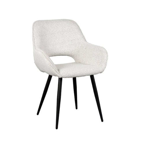 Label51 Eetkamerstoel Fer - Cream - Boucle-Eetkamerstoelen-LABEL51