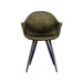 Label51 Eetkamerstoel Forli - Army green - Fluweel-Eetkamerstoelen-LABEL51