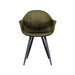 Label51 Eetkamerstoel Forli - Army green - Fluweel-Eetkamerstoelen-LABEL51
