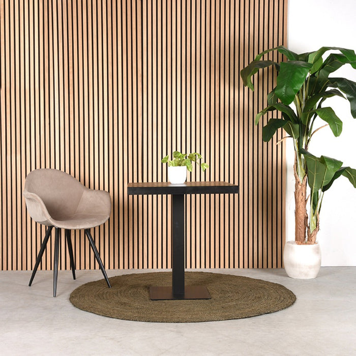 Label51 Eetkamerstoel Forli - Zand - Fluweel-Eetkamerstoelen-LABEL51