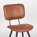Label51 Eetkamerstoel Fos - Cognac - Leder-Eetkamerstoelen-LABEL51