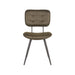 Label51 Eetkamerstoel Gus - Army green - Microfiber-Eetkamerstoelen-LABEL51