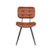 Label51 Eetkamerstoel Gus - Cognac - Microfiber-Eetkamerstoelen-LABEL51