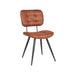 Label51 Eetkamerstoel Gus - Cognac - Microfiber-Eetkamerstoelen-LABEL51