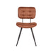 Label51 Eetkamerstoel Gus - Cognac - Microfiber-Eetkamerstoelen-LABEL51