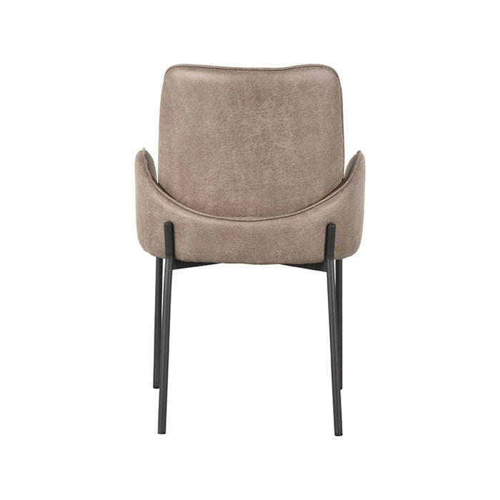 Label51 Eetkamerstoel Joni - Taupe - Micro Suede-Eetkamerstoelen-LABEL51