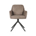 Label51 Eetkamerstoel Joy - Taupe - Microfiber-Eetkamerstoelen-LABEL51