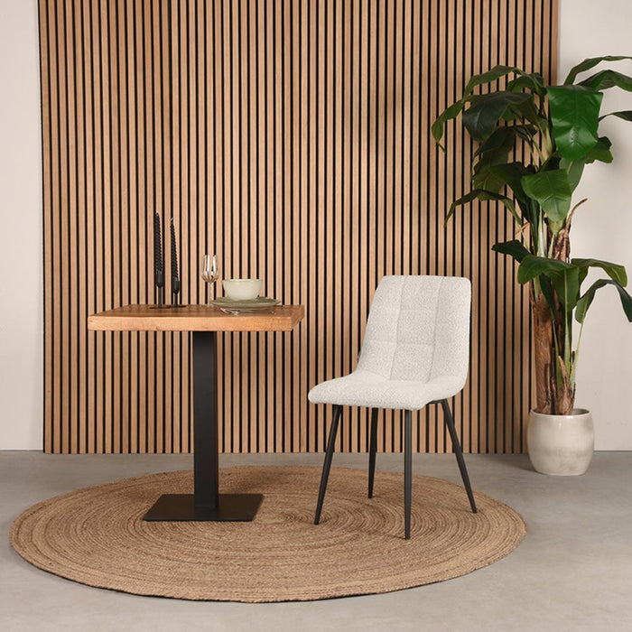 Label51 Eetkamerstoel Juul - Naturel - Stof-Eetkamerstoelen-LABEL51