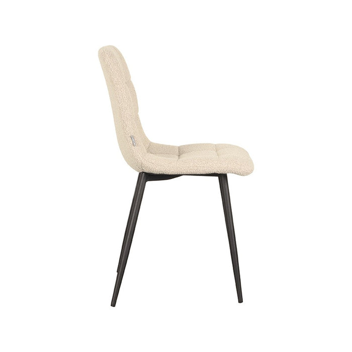 Label51 Eetkamerstoel Juul - Zand - Stof-Eetkamerstoelen-LABEL51