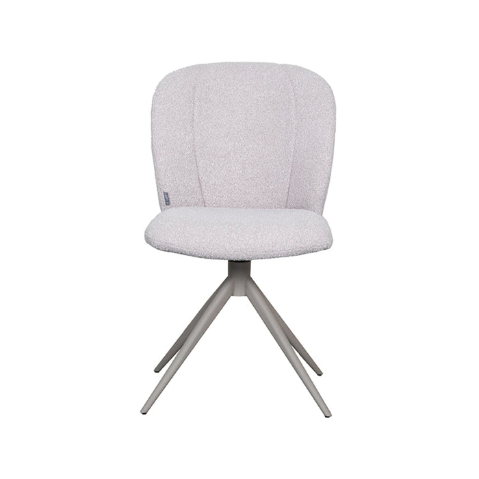 Label51 Eetkamerstoel Kimo| Naturel / Taupe | 360 ° | 50x54x87 cm | Taupe Poten-Eetkamerstoelen-LABEL51