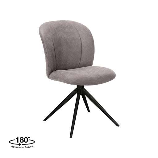 Label51 Eetkamerstoel Kimo | Taupe | 360 ° | 50x54x87 cm-Eetkamerstoelen-LABEL51