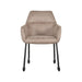 Label51 Eetkamerstoel Lenny - Taupe - Micro Suede-Eetkamerstoelen-LABEL51
