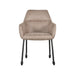 Label51 Eetkamerstoel Lenny - Taupe - Micro Suede-Eetkamerstoelen-LABEL51
