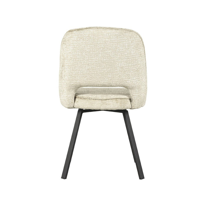Label51 Eetkamerstoel Lewis - Beige - Fluweel-Eetkamerstoelen-LABEL51
