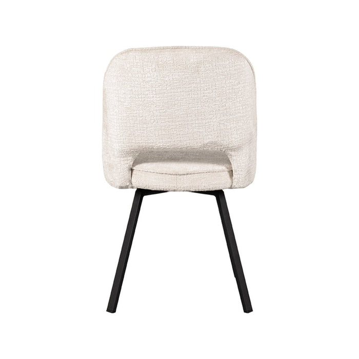 Label51 Eetkamerstoel Lewis - Beige - Fluweel-Eetkamerstoelen-LABEL51