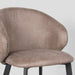 Label51 Eetkamerstoel Logan - Taupe - Micro Suede-Eetkamerstoelen-LABEL51
