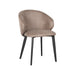 Label51 Eetkamerstoel Logan - Taupe - Micro Suede-Eetkamerstoelen-LABEL51