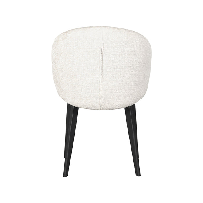 Label51 Eetkamerstoel Logan - crème - Micro Suede-Eetkamerstoelen-LABEL51