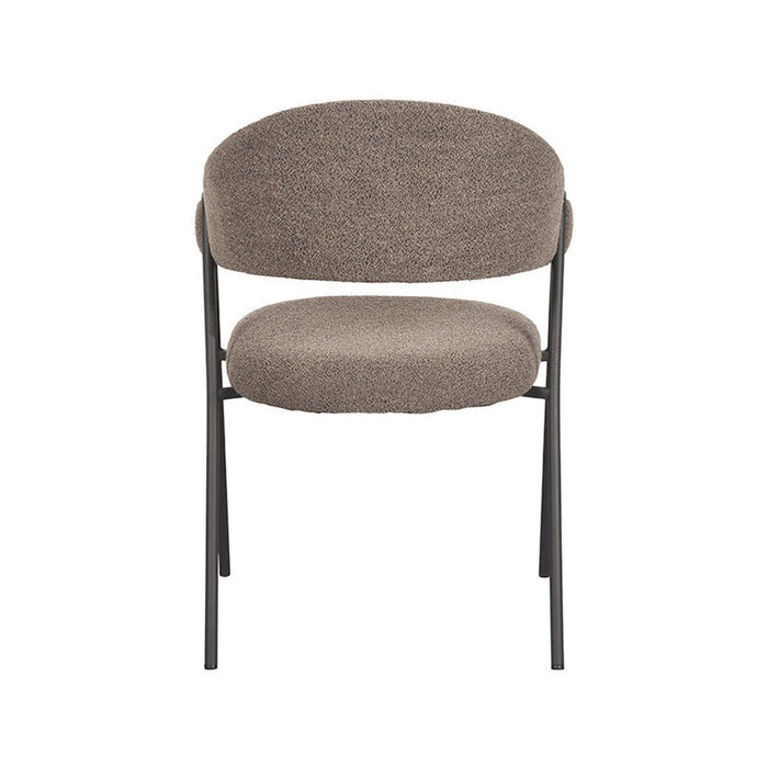Label51 Eetkamerstoel Lowen - Bruin - Boucle-Eetkamerstoelen-LABEL51