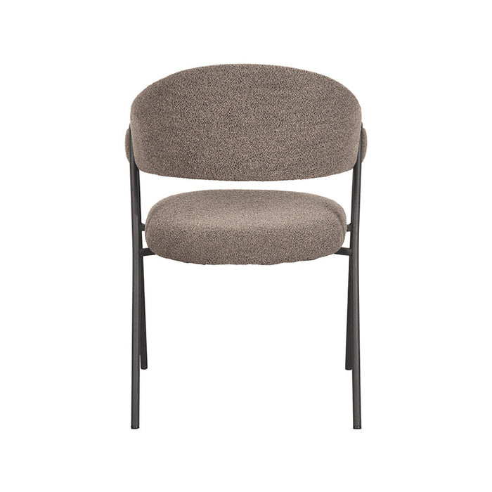 Label51 Eetkamerstoel Lowen - Bruin - Boucle-Eetkamerstoelen-LABEL51