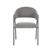 Label51 Eetkamerstoel Lowen - Grijs - Boucle-Eetkamerstoelen-LABEL51