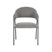 Label51 Eetkamerstoel Lowen - Grijs - Boucle-Eetkamerstoelen-LABEL51