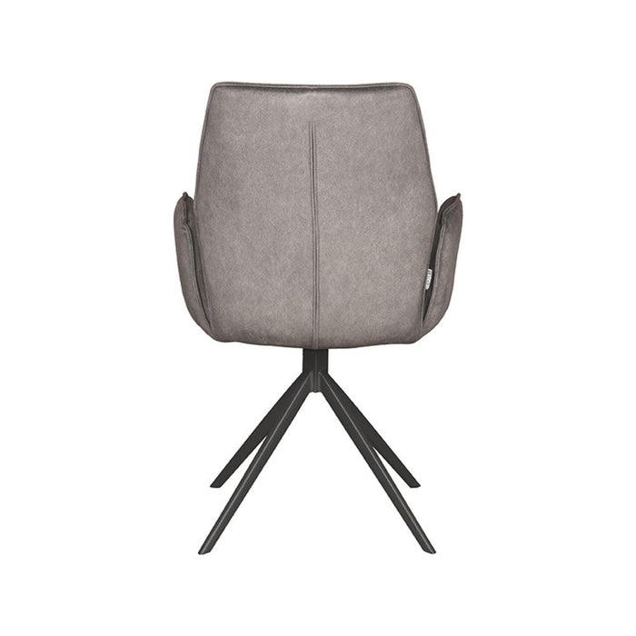 Label51 Eetkamerstoel Mellow 58x63x92 cm Cosmo Antraciet-Eetkamerstoelen-LABEL51