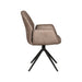Label51 Eetkamerstoel Mellow 58x63x92 cm Taupe micro Suede-Eetkamerstoelen-LABEL51